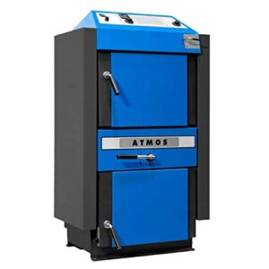 Alternative view of ATMOS KS3433 KC 16 S Kohlevergaserkessel - Komplett-Set mit Hygienespeicher 1000L, inkl. Isolierung