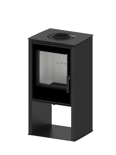 Modern Kamineinsatz KOVI Lupo S Black 6,5 kW – Bild 2
