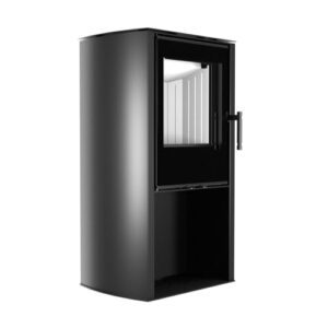 Alternative view of Modern Kamineinsatz KOVI Cane S Black 6,5 KW