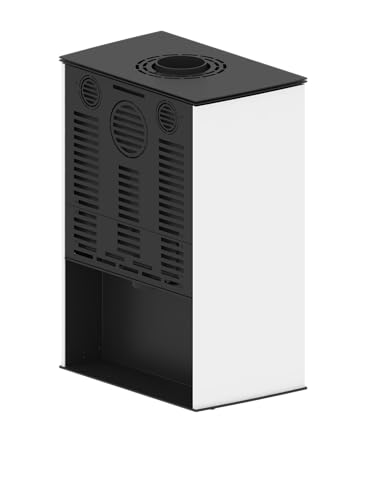 Modern Kamineinsatz KOVI Lupo M White 11KW – Bild 4