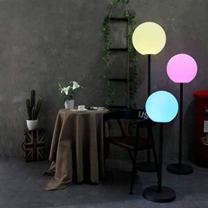 Alternative view of Wiederaufladbare LED-Bodenleuchte mit 16 Farboptionen, bunte Outdoor-Dekoration für Hotels, Veranstaltungen und Partys, 103 cm, 70 cm Höhe, Stehleuchte