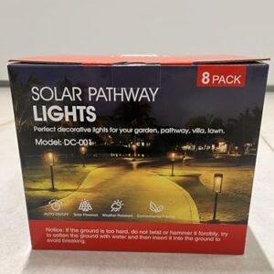 Alternative view of RECHOO Solarlampen für Außen Garten, 8 Stück Vintage Solarleuchten für Außen mit Helle Warmweiß Wolfram Licht, 1000mAh Batterie, IP65 Wasserdicht Solar Gartenleuchten für Außen Terrasse Rasen Weg Deko