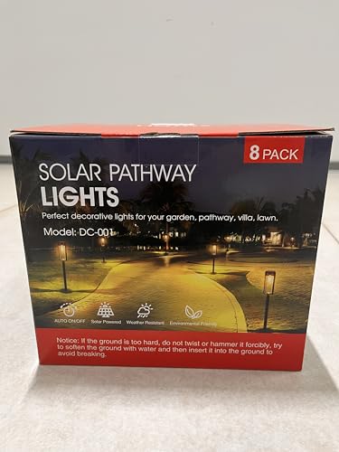 RECHOO Solarlampen für Außen Garten, 8 Stück Vintage Solarleuchten für Außen mit Helle Warmweiß Wolfram Licht, 1000mAh Batterie, IP65 Wasserdicht Solar Gartenleuchten für Außen Terrasse Rasen Weg Deko – Bild 2