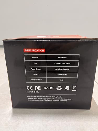 RECHOO Solarlampen für Außen Garten, 8 Stück Vintage Solarleuchten für Außen mit Helle Warmweiß Wolfram Licht, 1000mAh Batterie, IP65 Wasserdicht Solar Gartenleuchten für Außen Terrasse Rasen Weg Deko – Bild 4