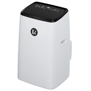 Domanki Mobile Klimaanlage 12.000 BTU, 3-in-1 Klimagerät zum Kühlen, Entfeuchten & Ventilieren, Energieklasse A, 3,5kW Kühlleistung für Räume bis 42m², 49dB Schlafmodus, inkl. Fensterabdichtung