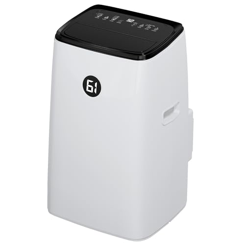 Domanki Mobile Klimaanlage 12.000 BTU, 3-in-1 Klimagerät zum Kühlen, Entfeuchten & Ventilieren, Energieklasse A, 3,5kW Kühlleistung für Räume bis 42m², 49dB Schlafmodus, inkl. Fensterabdichtung