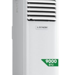 Klimaanlage Mobil 9000 BTU, LEENON 4 in 1 Klimagerät Entfeuchten Lüftermodus Schlafmodus, Mobile Klimaanlage mit Abluftschlauch, Fernbedienung/24h Timer, Tragbare Klimagerät Für Räume bis 35 m²