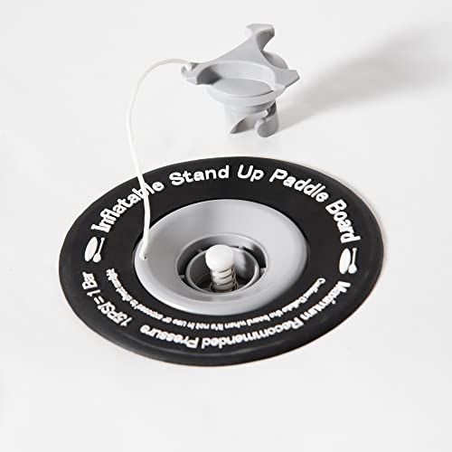 Tidyard Aufblasbare Badeinsel, 500 kg Tragfähigkeit, rutschfeste Oberfläche, 304 x 204 x 15 cm, für Pool und See zum Entspannen mit Familie und Freunden – Bild 7