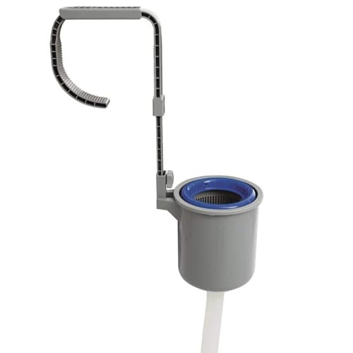 Homgoday Poolreinigungsset Deluxe 58237 - Multifunktional für oberirdische Pools, inkl. Kescher-Netz & Vakuum-Sauger Model91631 – Bild 3