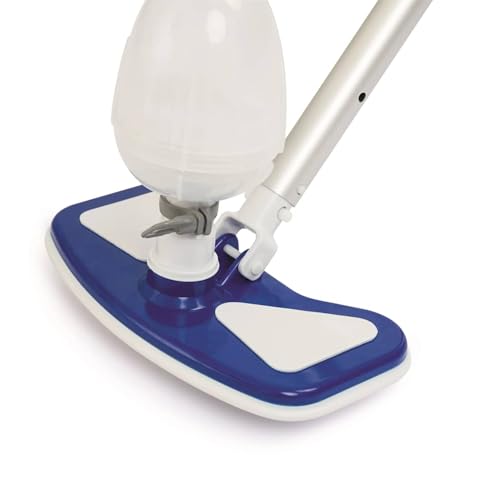 Homgoday Poolreinigungsset Deluxe 58237 - Multifunktional für oberirdische Pools, inkl. Kescher-Netz & Vakuum-Sauger Model91631 – Bild 9