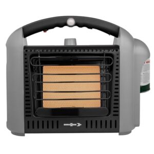 BRUNNER Devil Megaheater Gasheizer XL Leistungsstarker Gasheizstrahler mit 4,8kW. Camping-Gasheizung Zelt-Heizung Innenräume und Vorzelt für Gaskartusche oder Gasflasche.