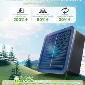 Alternative view of BITPOTT Garten Solarlampen 6 Stücke IP65 Wasserdicht, Solarleuchten mit Längere Arbeitzeit, Extrem Helle Solar Garten Deko für Balkon Terrasse Outdoor - Solarlampen für Außen Gartenfügbar.