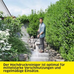 Alternative view of Kärcher Hochdruckreiniger K 5 Classic Car & Home, Druck: max. 145 bar, Fördermenge: 500 l/h, Fläche: 40 m²/h, Wasserfilter, Gewicht: 5,6 kg, Hochdruckpistole, Dreckfräser, VPS, Car & Home Kit