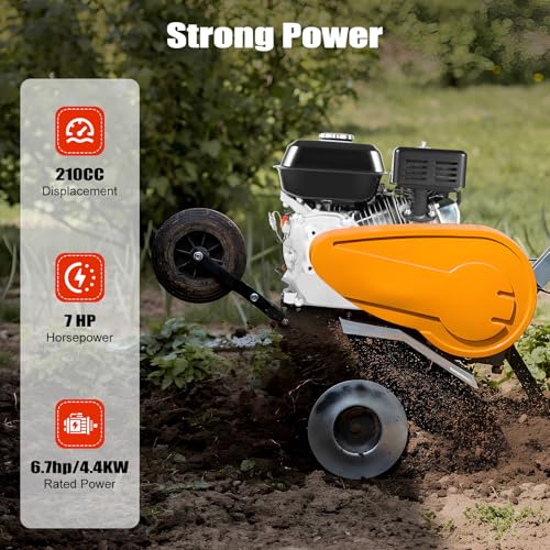 MINRS Stromerzeuger (Benzin) Stromgenerator (max 5100 W 3,6L Tank 7,5Hp 4-Takt Niedrigen Kraftstoffverbrauch Schnelle Zündung Geringes Arbeitsgeräusch Ölmangelsicherung) Benzin Motor Schwarz – Bild 3