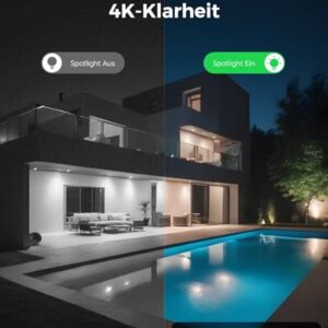 Alternative view of Reolink 4K 8MP UHD PTZ Outdoor Überwachungskamera PoE mit 5X 3D optischem Zoom, Auto-Tracking, Farbnachtsicht, smarte Personen-/Fahrzeug-/Tier-Erkennung, Zwei-Wege-Audio, 24/7 Aufzeichnung, RLC-823S1