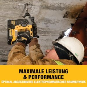 Alternative view of DEWALT SDS-plus XR Akku-Kombihammer/Schlagbohrmaschine (18V, bürstenlos, 24mm, ideal für Bohranker/Befestigungslöcher, Vibrationsreduzierung, ohne Akku & Ladegerät) DCH273N-XJ