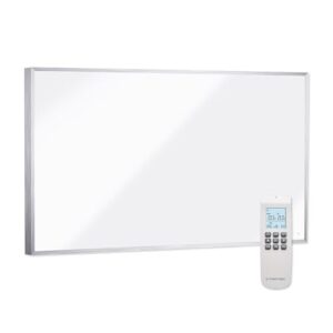 TROTEC Infrarot Wandheizung TIH 500 ST – Heizleistung 580 W – Elektro Heizkörper inkl. Thermostat, 905 x 605 mm, IP54