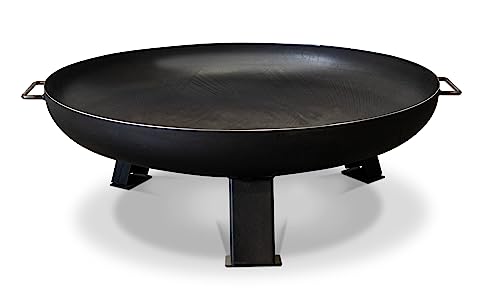 SOUK ONE Feuerschale Nizza 80 cm, Feuerschale - Feuerstelle für den Garten, Terrasse und Balkon, Feuertonne und Feuerkorb (Ø 80cm Nizza)