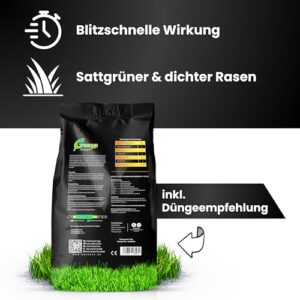 Alternative view of Greenyp Instant Rasendünger Frühjahr I 20kg für 800m² I mit blitzschneller Sofortwirkung für Frühjahr bis Spätsommer I verhindert Moosbildung I NPK Dünger Rasen Dünger