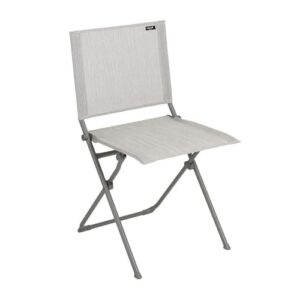 Lafuma MOBILIER - Kompakter Klappstuhl - Anytime - Batyline® Duo - Grau Galet LFM2636_9714-5 Jahre Garantie