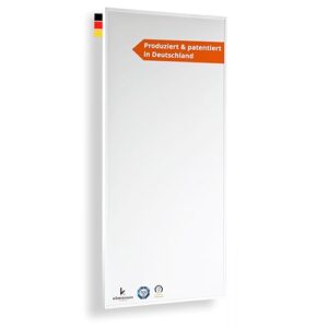 Könighaus Infrarotheizung - 1000 Watt mit TÜV SÜD 5 Jahre Herstellergarantie ✓ Doppelter Überhitzungsschutz ✓ Für Wandmontage