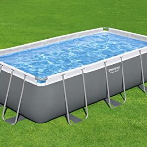 Alternative view of Bestway® Power Steel™ Solo Pool ohne Zubehör 404 x 201 x 100 cm, grau, eckig