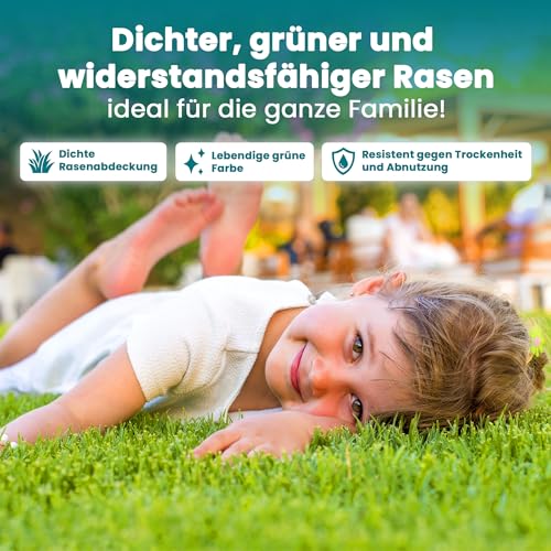 LERAVA® Rasenlangzeitdünger Marathon (900 m²) – Frühjahrsdünger Rasen mit Langzeitwirkung – NPK-Dünger für dichten, vitalen Rasen – Kontrollierte Nährstoffabgabe bis zu 3 Monate – Bild 7