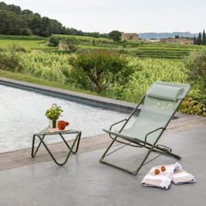 Alternative view of Lafuma MOBILIER - Klappbarer Schaukel-Liegestuhl - Transaswing - Batyline® Iso - Grün Moss LFM5395_9874-5 Jahre Garantie