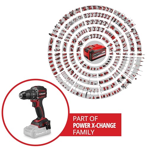Einhell Professional Akku-Schlagbohrschrauber TP-CD 18/50-C Li-i BL - Solo Power X-Change (18 V, Brushless, 50 Nm, Anti-Kickback, 13 mm Bohrfutter, 2-Gang, ohne Akku) – Bild 2