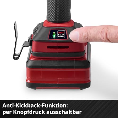 Einhell Professional Akku-Schlagbohrschrauber TP-CD 18/50-C Li-i BL - Solo Power X-Change (18 V, Brushless, 50 Nm, Anti-Kickback, 13 mm Bohrfutter, 2-Gang, ohne Akku) – Bild 8