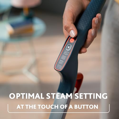 Vileda Steam Plus Pro Compact Dampfreiniger | Tötet bis zu 99,9% der Bakterien & Viren | Für empfindliche Böden | 4 Dampfstufen | Abstellunterlage | Eco-Verpackung – Bild 4