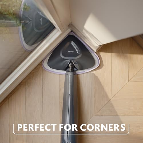 Vileda Steam Plus Pro Compact Dampfreiniger | Tötet bis zu 99,9% der Bakterien & Viren | Für empfindliche Böden | 4 Dampfstufen | Abstellunterlage | Eco-Verpackung – Bild 5