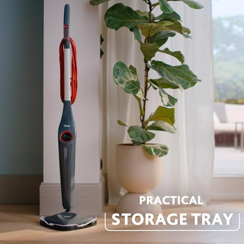 Vileda Steam Plus Pro Compact Dampfreiniger | Tötet bis zu 99,9% der Bakterien & Viren | Für empfindliche Böden | 4 Dampfstufen | Abstellunterlage | Eco-Verpackung – Bild 6