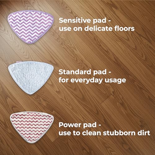 Vileda Steam Plus Pro Compact Dampfreiniger | Tötet bis zu 99,9% der Bakterien & Viren | Für empfindliche Böden | 4 Dampfstufen | Abstellunterlage | Eco-Verpackung – Bild 7