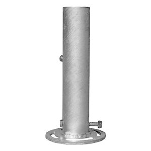 Alternative view of anndora Plattenständer Sicherheitsrahmen mit abgeflachten Kanten 109 x 109 cmm - Sonnenschirmständer für 4 Gehwegplatten - Rahmen passendes Standrohr 60 mm