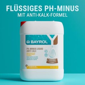 Alternative view of Bayrol pH-Minus Liquid Anti Calc 20 L - Flüssiges Konzentrat zur Senkung eines pH-Wertes über 7,4 in privaten Schwimmbecken. Verhindert Kalkablagerungen. Weiß