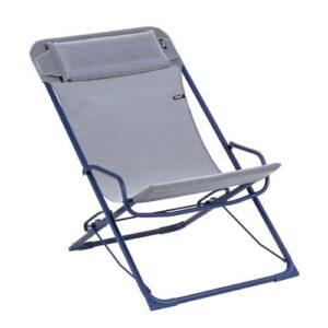Lafuma MOBILIER - Klappbarer Schaukel-Liegestuhl - Transaswing - Batyline® Iso - Blau Indigo LFM5395_9940-5 Jahre Garantie