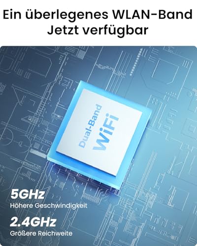 Reolink 4MP Überwachungskamera Aussen Solar mit 355°/140° Schwenkbar, 64GB inklusive, WLAN Kamera Outdoor Akku, Personen-/Fahrzeugerkennung, 2-Wege-Audio, 2.4/5GHz WiFi, Argus PT Plus mit Solarpanel – Bild 6