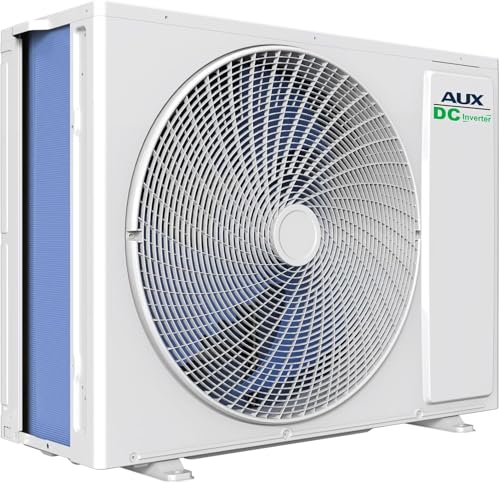 A AUX Klimaanlage Set 27000 BTU (7,9 kW) - Außengerät 2× 12000 BTU Wandgerät mit WLAN - R32 Kältemittel - Hochglanz Schwarz - leise Multi Split für 2 Räume - smart & anschlussfertig – Bild 4