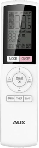 A AUX Klimaanlage Set 27000 BTU (7,9 kW) - Außengerät 2× 12000 BTU Wandgerät mit WLAN - R32 Kältemittel - Hochglanz Schwarz - leise Multi Split für 2 Räume - smart & anschlussfertig – Bild 8