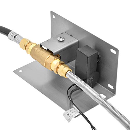 Stanbroil 91,4 x 15,2 cm linearer Drop-in-Erdgas-Feuerstelle, Pfannenbrenner mit Funkenzündungsset, 304 Edelstahl, Erdgas-Feuerstelle für den Außenbereich, bewertet bis zu 65.000 BTU – Bild 5