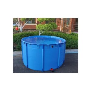 Alternative view of PVC Kinderpool 1,5x1m mit Ablassventil, Stahl e, 1700L Kapazität, ideal für Koi-Fische, Wasserspaß im Freien für Kinder