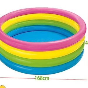 Alternative view of Aufblasbares Schwimmbecken, Aufblasbarer Pool for Familien-Wasserpartys, Familien-Lounge-Pool, aufblasbarer, schnell aufgebauter Swimmingpool, Sommer-Planschbecken