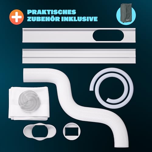 MONZANA® mobile Klimaanlage MZKA780 7000 BTU 3in1 Fernbedienung 2100W Abluftschlauch Timer Schlafmodus Klimagerät Luftentfeuchter Air Conditioner – Bild 10