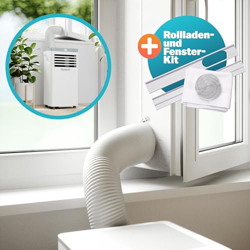 MONZANA® mobile Klimaanlage MZKA780 7000 BTU 3in1 Fernbedienung 2100W Abluftschlauch Timer Schlafmodus Klimagerät Luftentfeuchter Air Conditioner – Bild 7