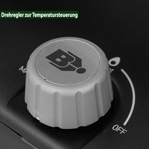 BRUNNER Devil Megaheater Gasheizer L Leistungsstarker Gasheizstrahler mit 2,5kW. Camping-Gasheizung Zelt-Heizung Innenräume und Vorzelt für Gaskartusche oder Gasflasche. – Bild 5
