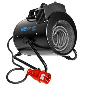 Güde, Elektroheizer, GEH 5000 R, 5000 W / 400 V Starkstrom, Thermostat & Überhitzungsschutz, 85131, Blau