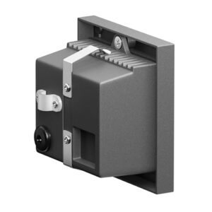 Alternative view of ledscom.de 10 Stück LED Wandeinbauleuchte NOLA, Downlight für außen, IP54, anthrazit matt, 90 x 90mm, warmweiß