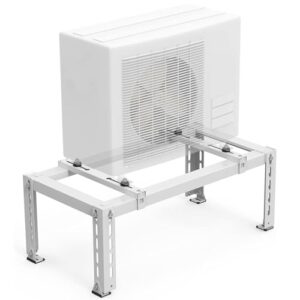 Robuste Klimaanlagen-Halterung, Stabiler Bodenständer für Mini-Split-Systeme und Wärmepumpen, langlebige Bodenmontagebasis für Geräte und Kompressoren, einfache Installation