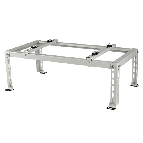 GDHKDDFL Halterungen für Klimaanlagen-Außengeräte, Robuster Bodenständer for kanallose Mini-Split-Klimaanlage, universelle AC-Halterung, Wärmepumpenbasis(90x50x60CM)